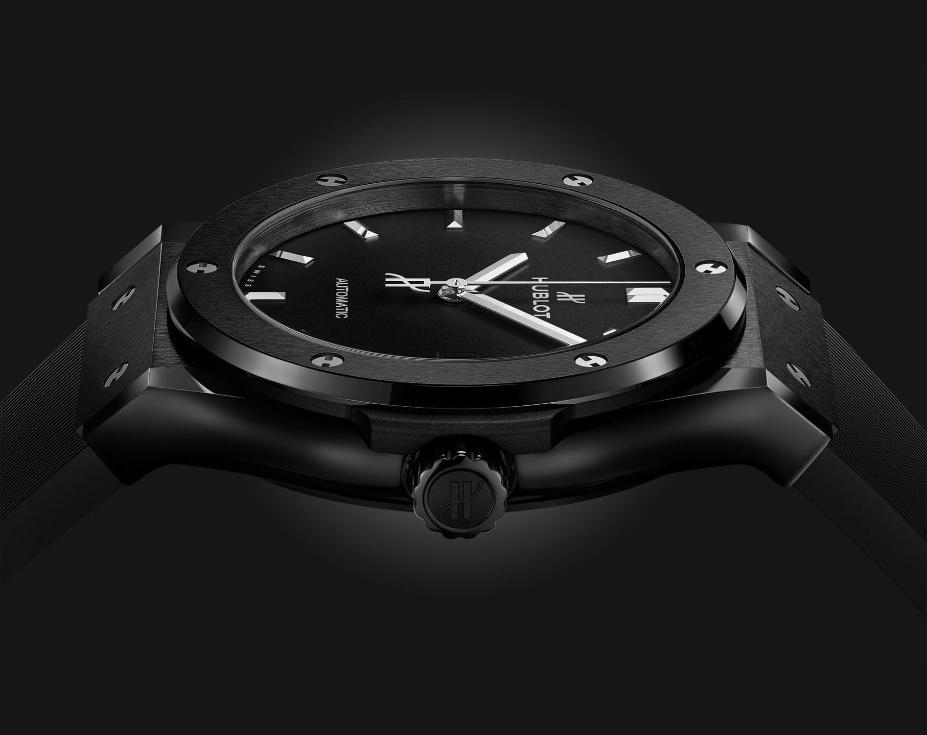 Hublot Classic Fusion 3-Hands Black Dial 42 mm Automatic Watch For Men - 3