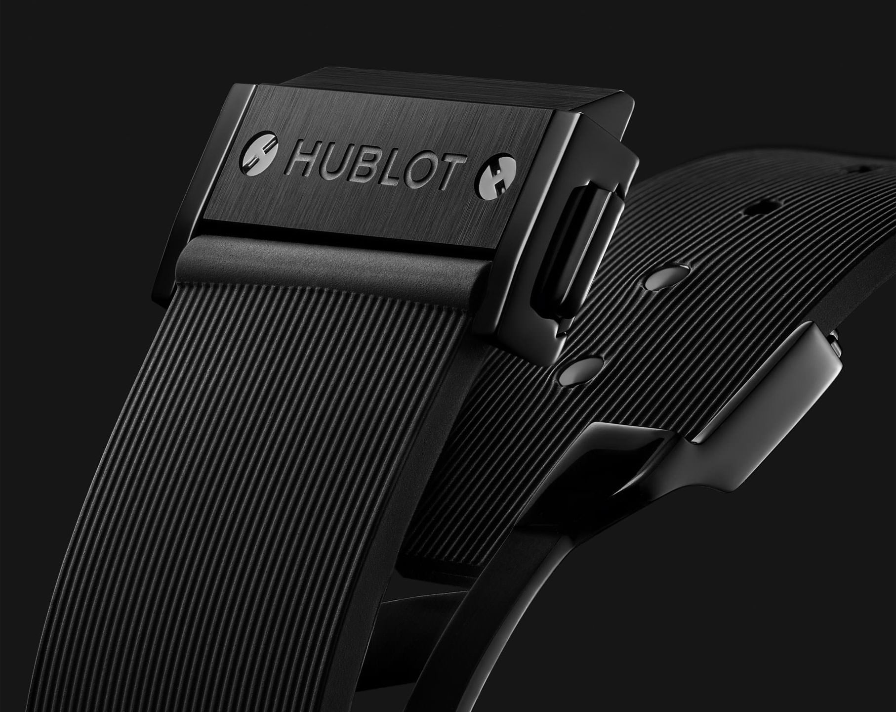 Hublot 3-Hands 42 mm Watch in Black Dial