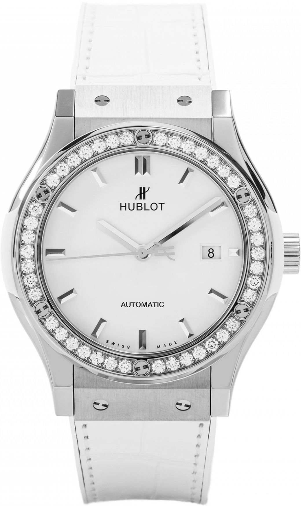 Hublot Classic Fusion  White Dial 42 mm Automatic Watch For Men - 1