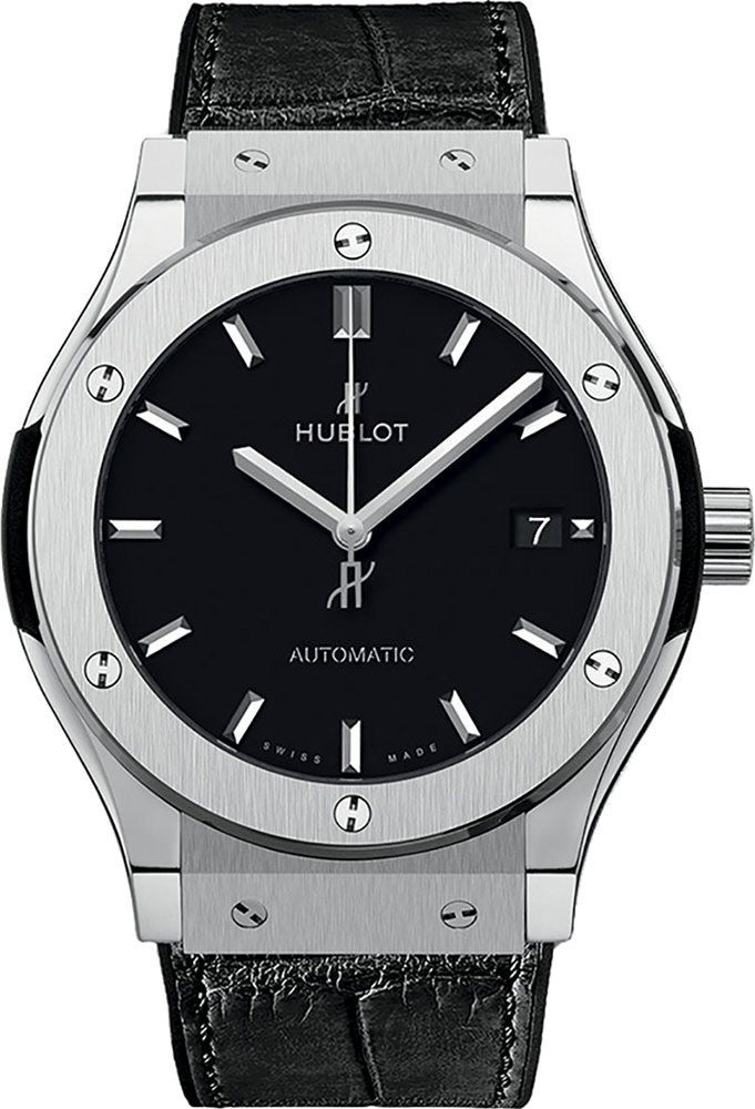 Hublot Classic Fusion  Black Dial 42 mm Automatic Watch For Men - 1