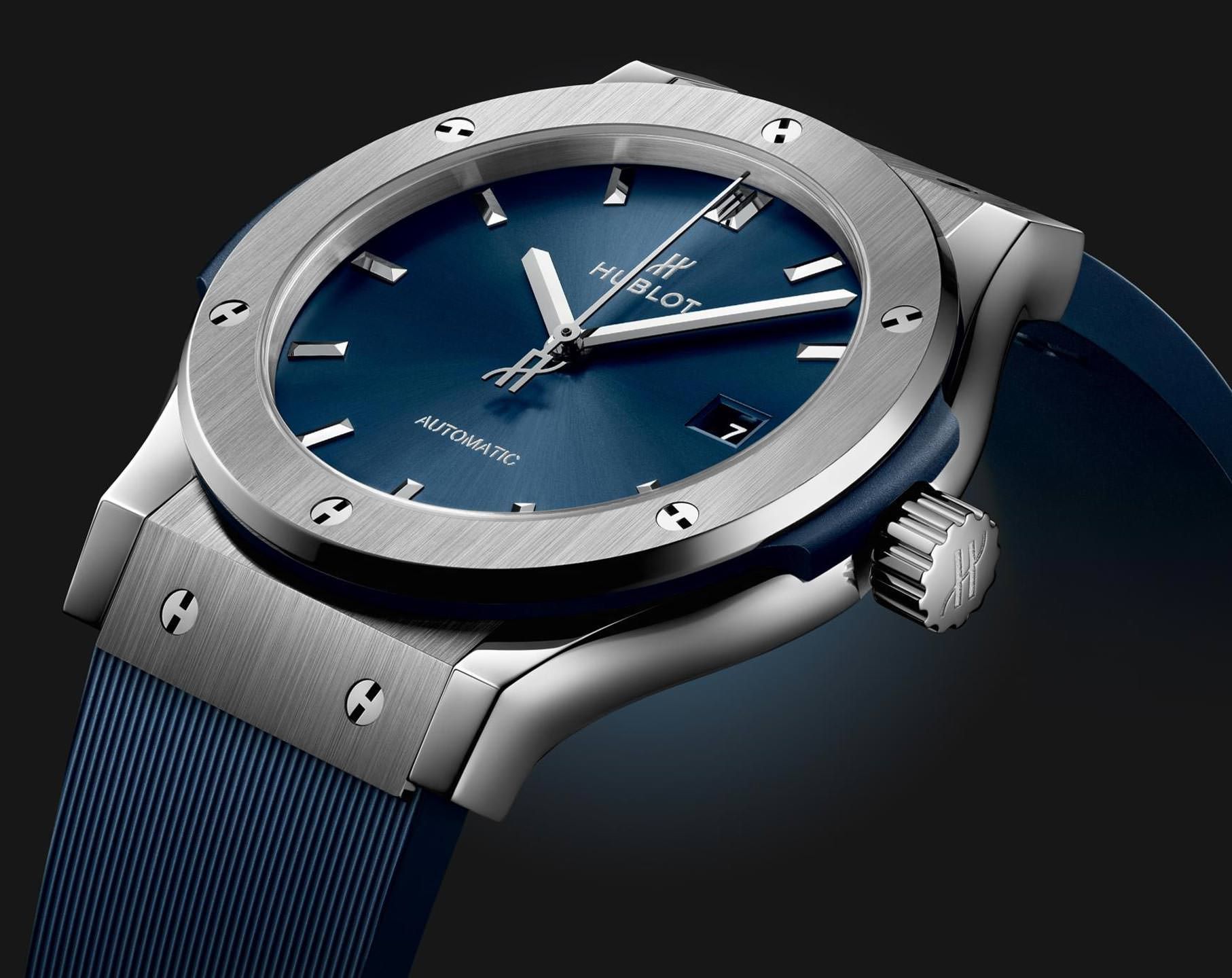 Hublot Classic Fusion 3-Hands Blue Dial 42 mm Automatic Watch For Men - 2
