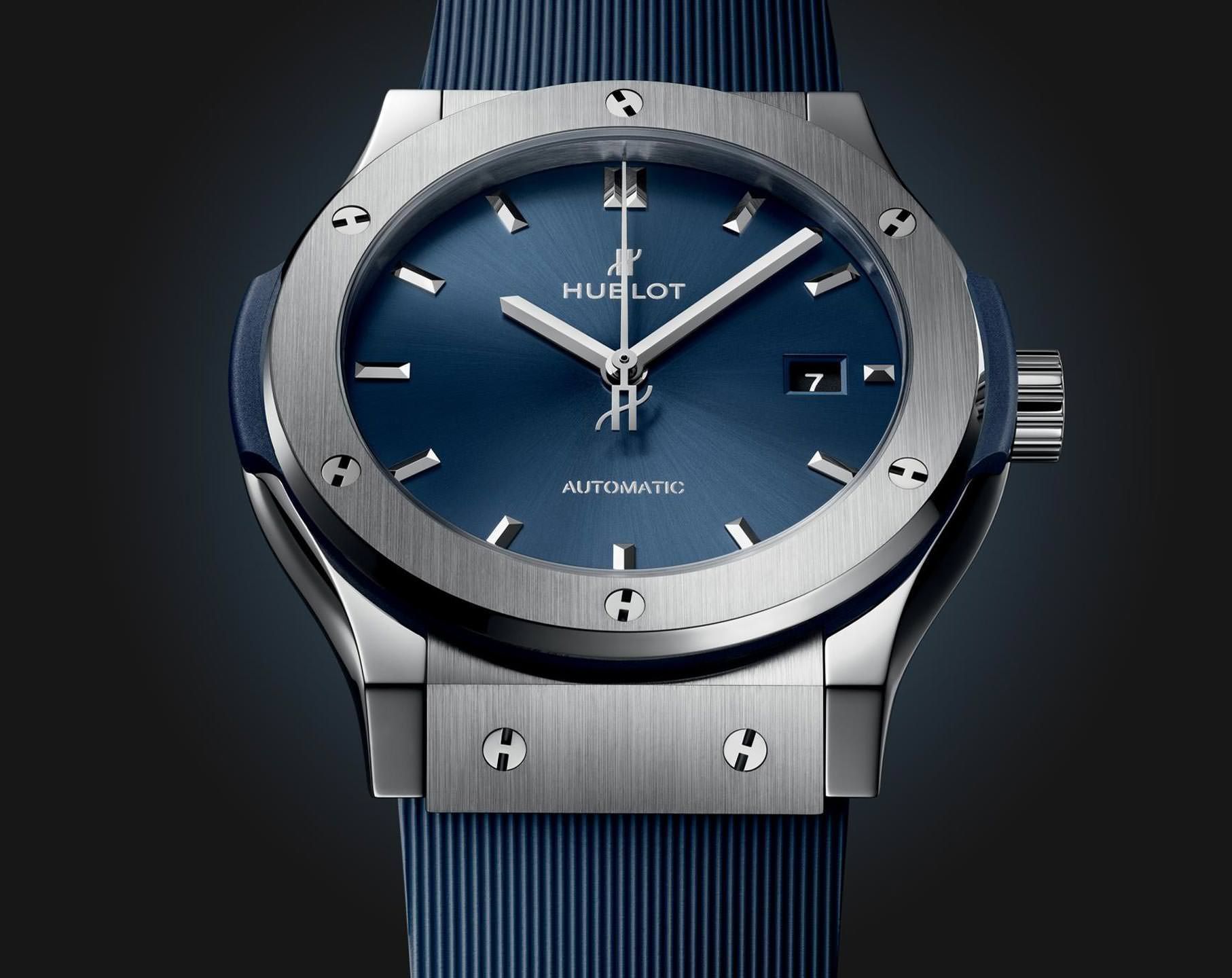 Hublot Classic Fusion 3-Hands Blue Dial 42 mm Automatic Watch For Men - 4