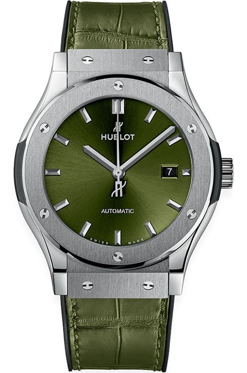 Hublot Classic Fusion 3-Hands Green Dial 42 mm Automatic Watch For Men - 2