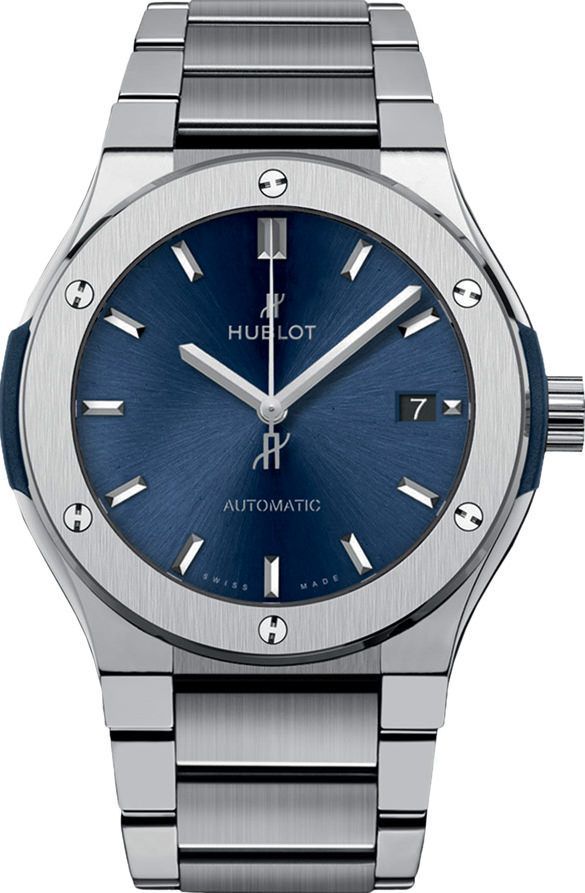 Hublot Classic Fusion 42 MM Blue Dial 42 mm Automatic Watch For Men - 1