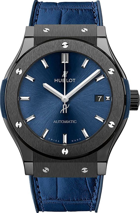 Hublot Classic Fusion 38 MM Blue Dial 38 mm Automatic Watch For Women - 1