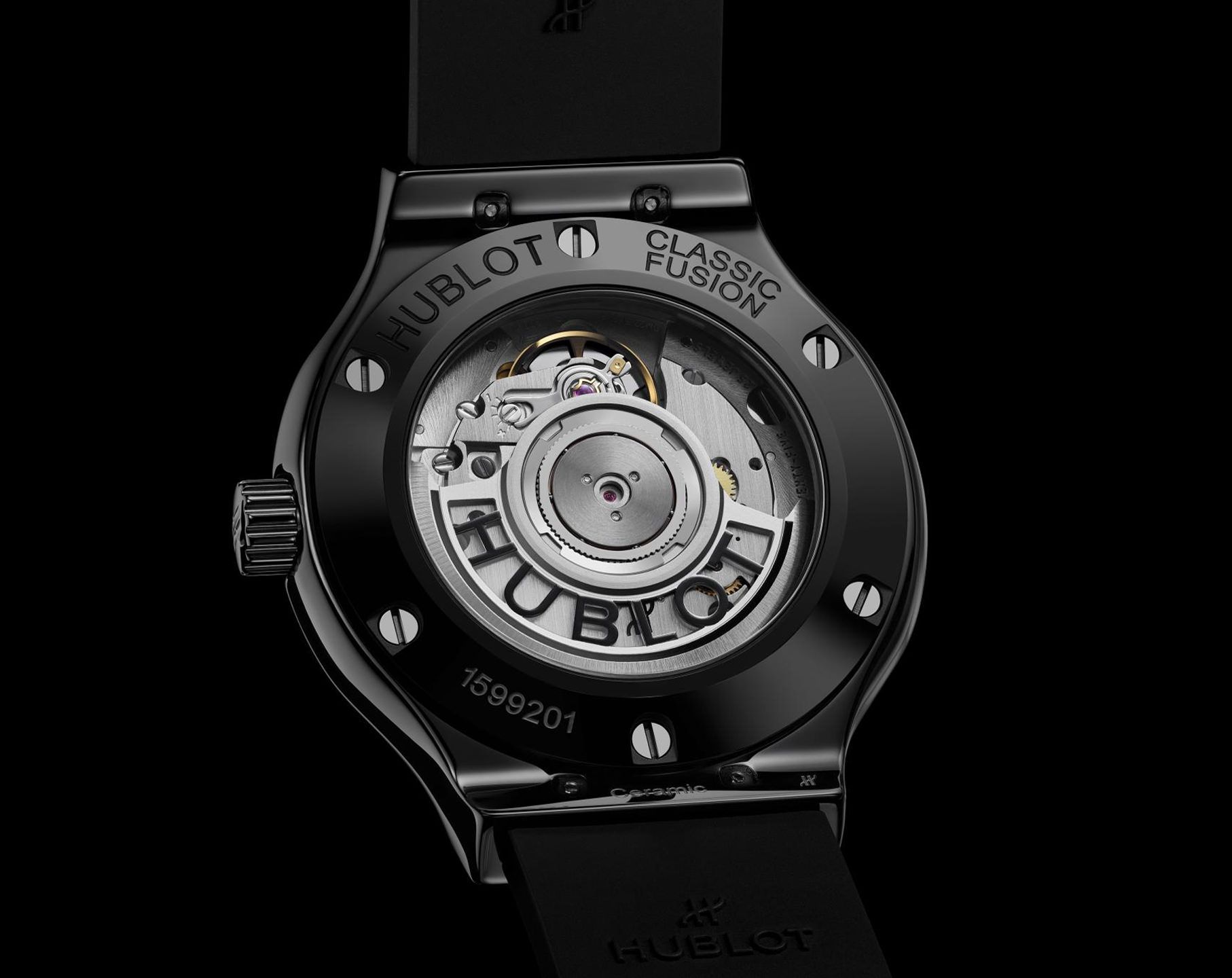Hublot Classic Fusion 3-Hands Black Dial 38 mm Automatic Watch For Men - 5