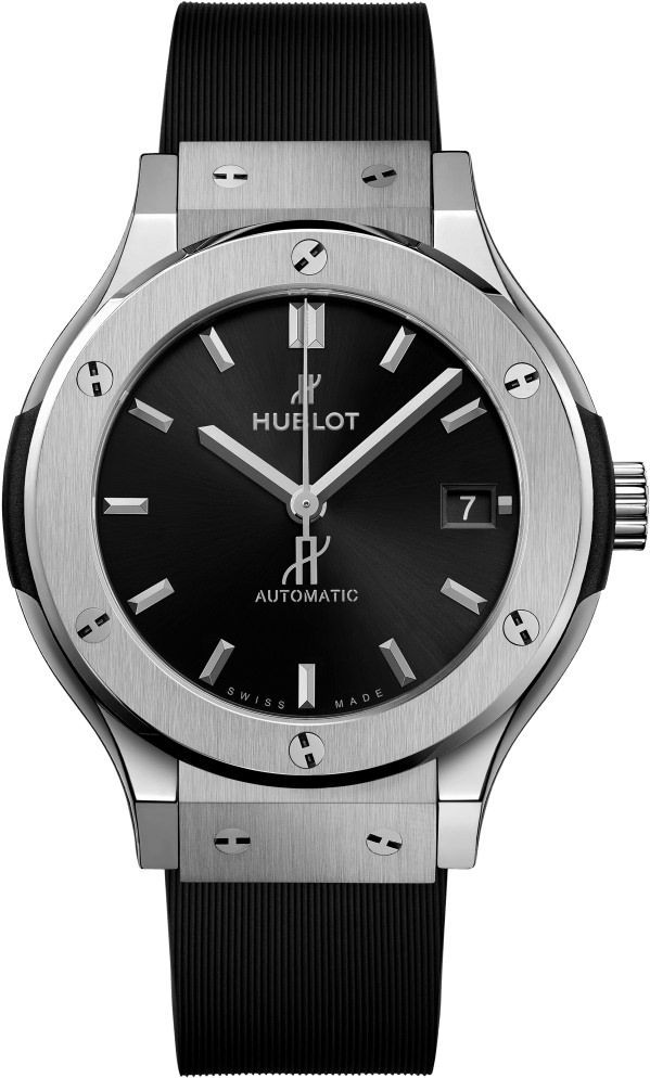 Hublot Classic Fusion 3-Hands Black Dial 38 mm Automatic Watch For Men - 1