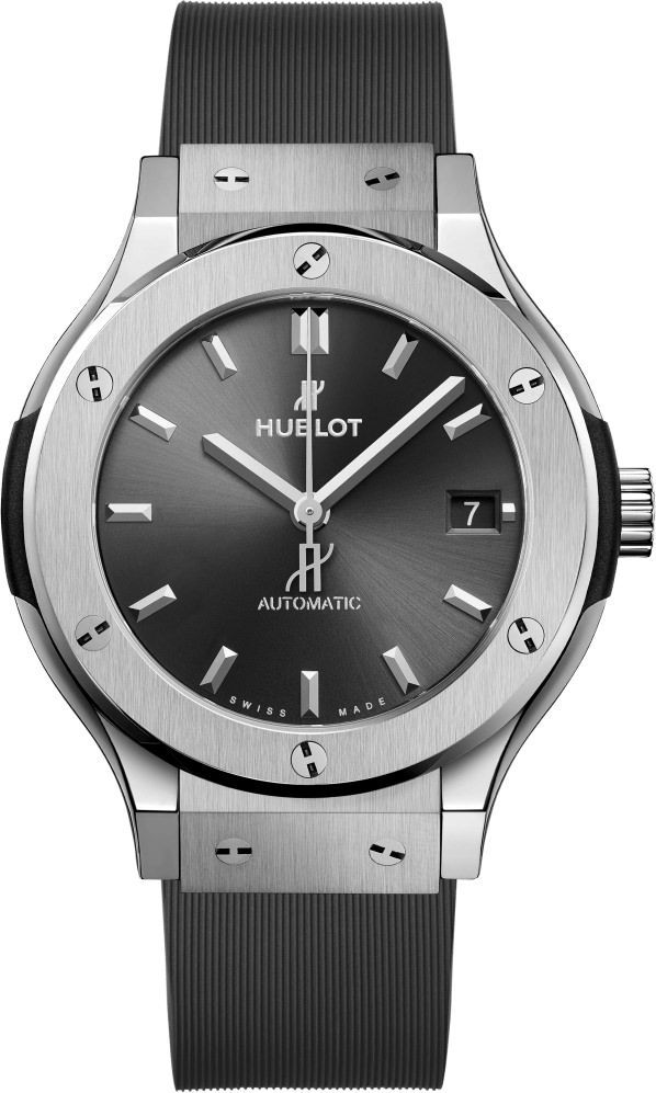 Hublot Classic Fusion 3-Hands Grey Dial 38 mm Automatic Watch For Men - 1