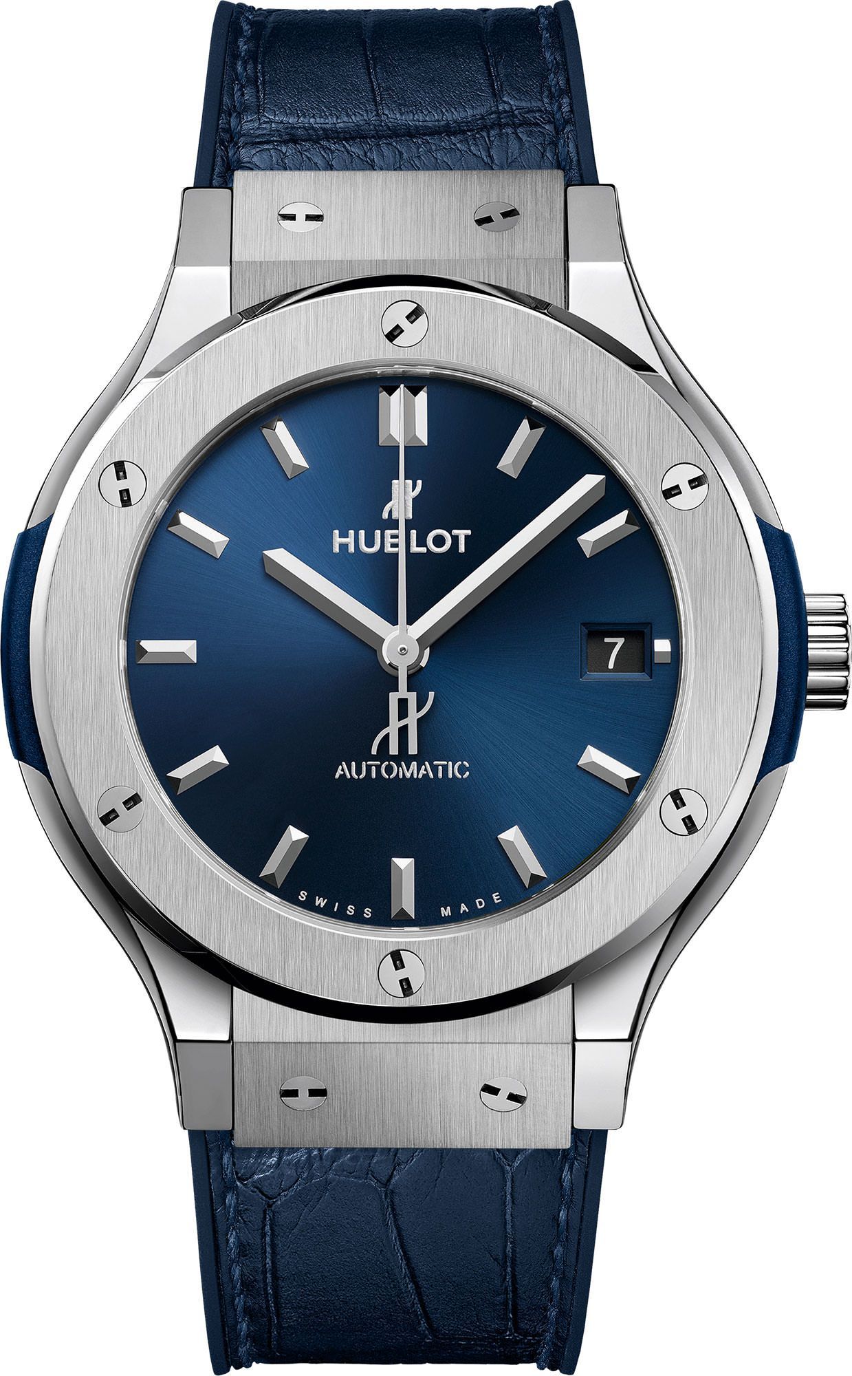Hublot Classic Fusion 3-Hands Blue Dial 38 mm Automatic Watch For Men - 1