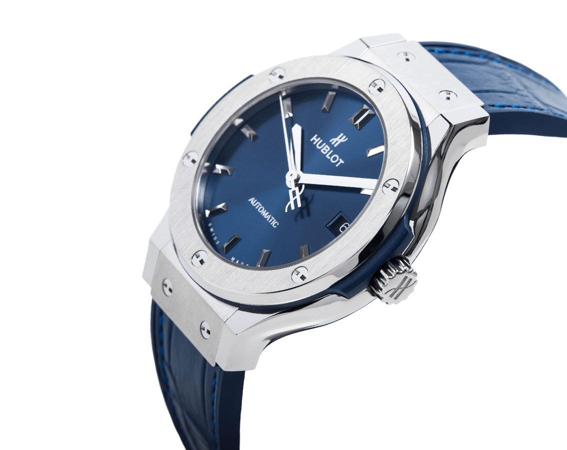 Hublot Classic Fusion 3-Hands Blue Dial 38 mm Automatic Watch For Men - 4