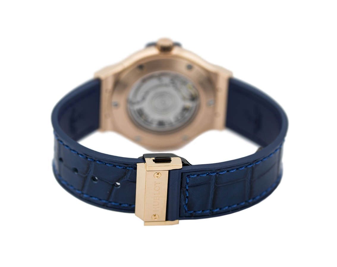 Hublot Classic Fusion 3-Hands Blue Dial 38 mm Automatic Watch For Men - 2
