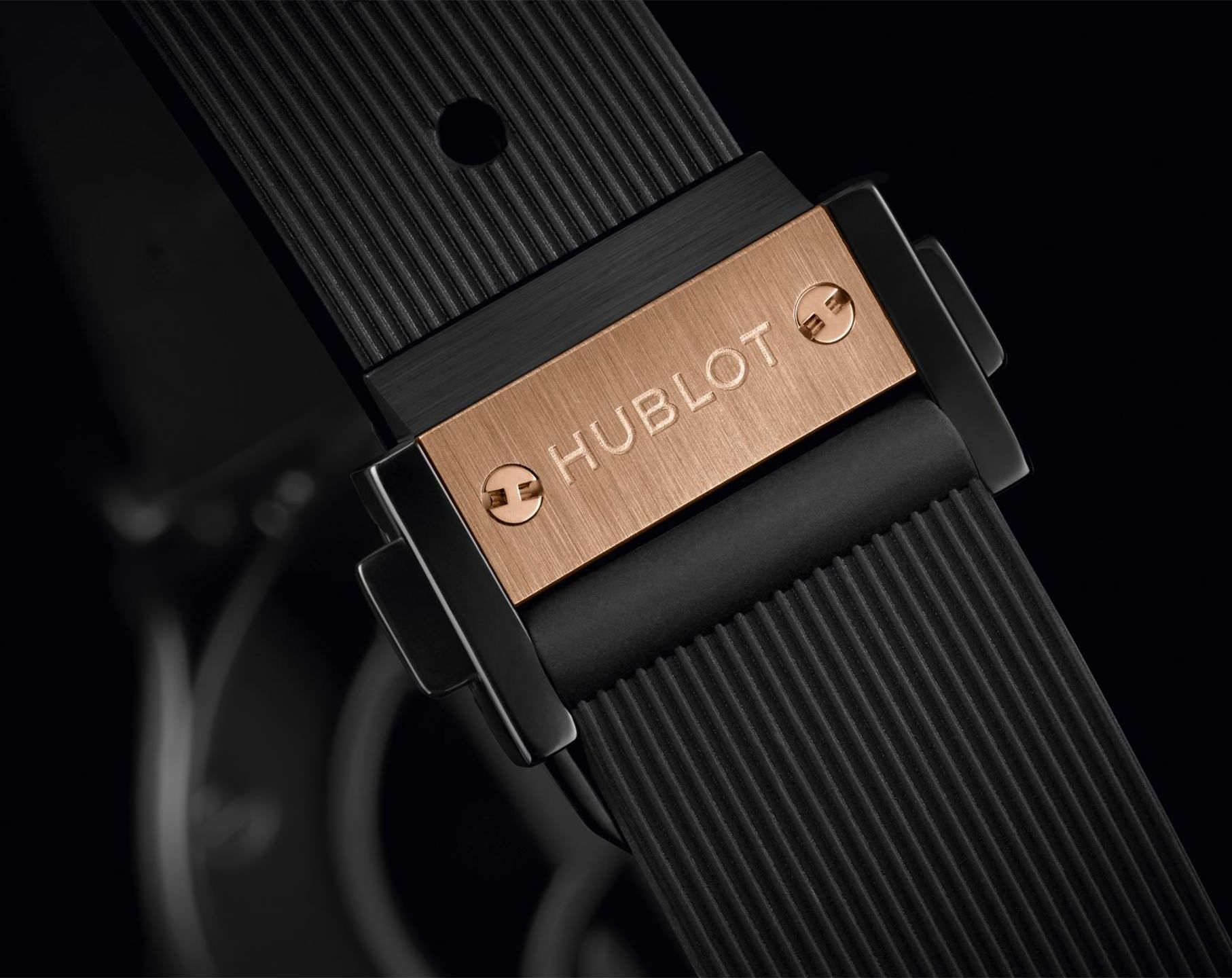 Hublot Classic Fusion 3-Hands Black Dial 33 mm Quartz Watch For Men - 6