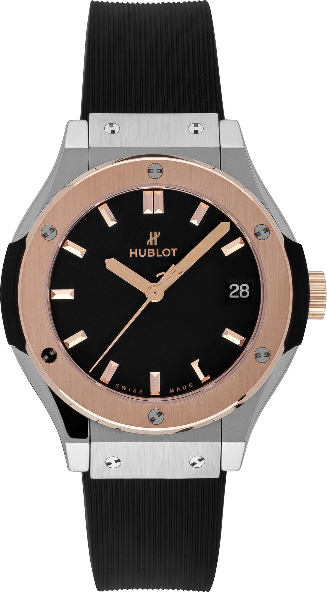 Hublot 3-Hands 33 mm Watch in Black Dial For Women - 1