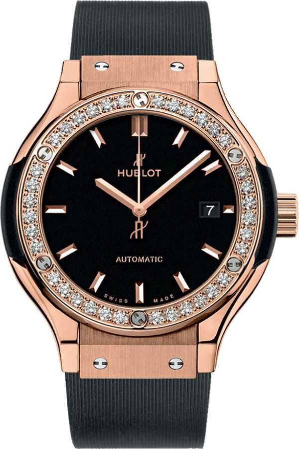 Hublot Classic Fusion  Black Dial 33 mm Automatic Watch For Women - 1