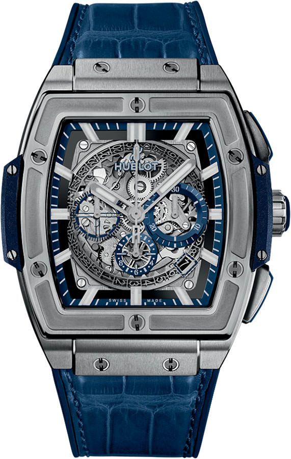 Hublot  42 MM Blue Dial 42 mm Automatic Watch For Men - 1