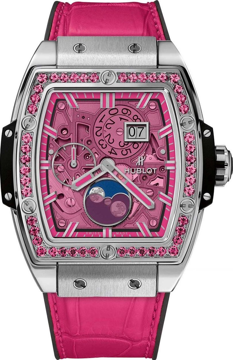 Hublot  Moonphase 42 MM Skeleton Dial 42 mm Automatic Watch For Unisex - 1