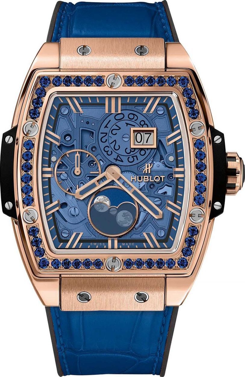 Hublot   Blue Dial 42 mm Automatic Watch For Men - 1