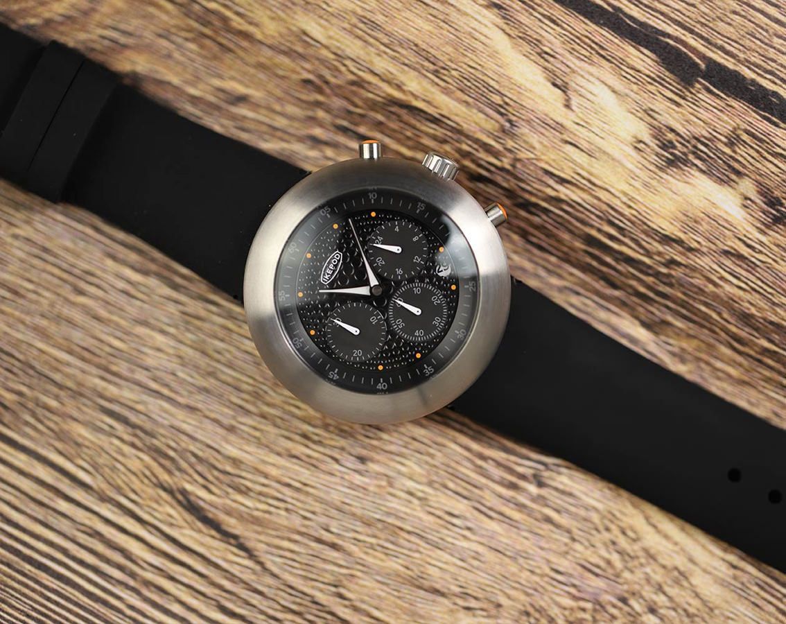 Ikepod Chronopod  Black Dial 44 mm Quartz Watch For Men - 3
