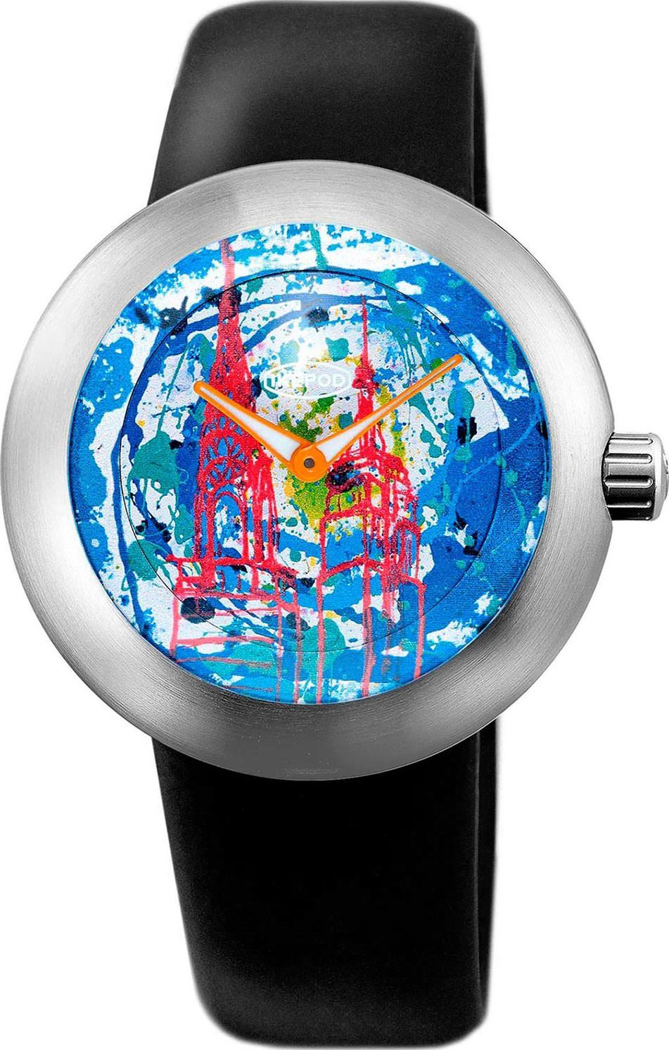 Ikepod Duopod  Multicolor Dial 42 mm Quartz Watch For Men - 1