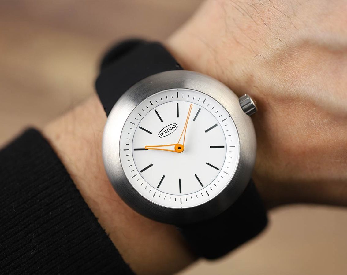Ikepod Duopod  White Dial 42 mm Quartz Watch For Men - 4
