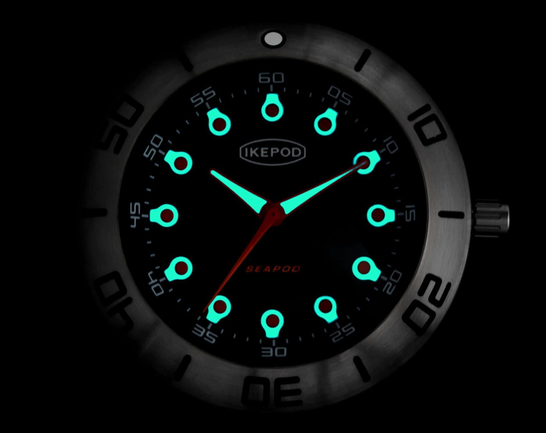 Ikepod Seapod  Grey Dial 46 mm Automatic Watch For Men - 2
