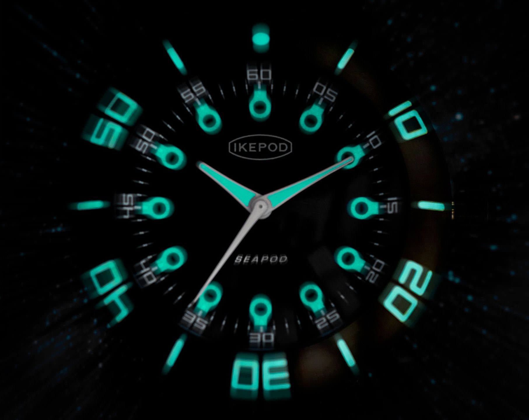 Ikepod  46 mm Watch in Black Dial For Men - 2