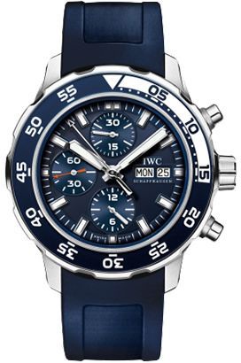 IWC Aquatimer Supermarine Chrono Blue Dial 44 mm Automatic Watch For Men - 1