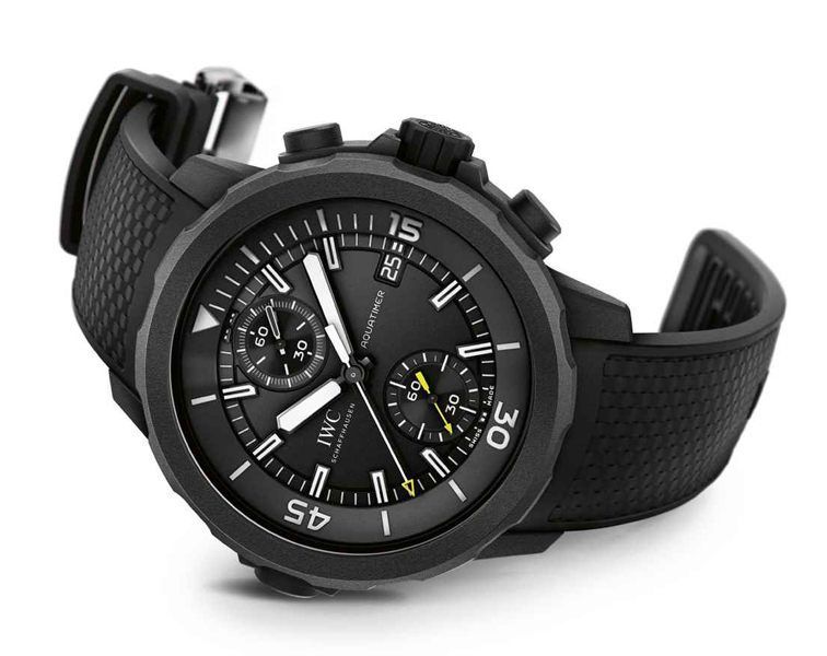 IWC Aquatimer  Black Dial 44 mm Automatic Watch For Men - 2