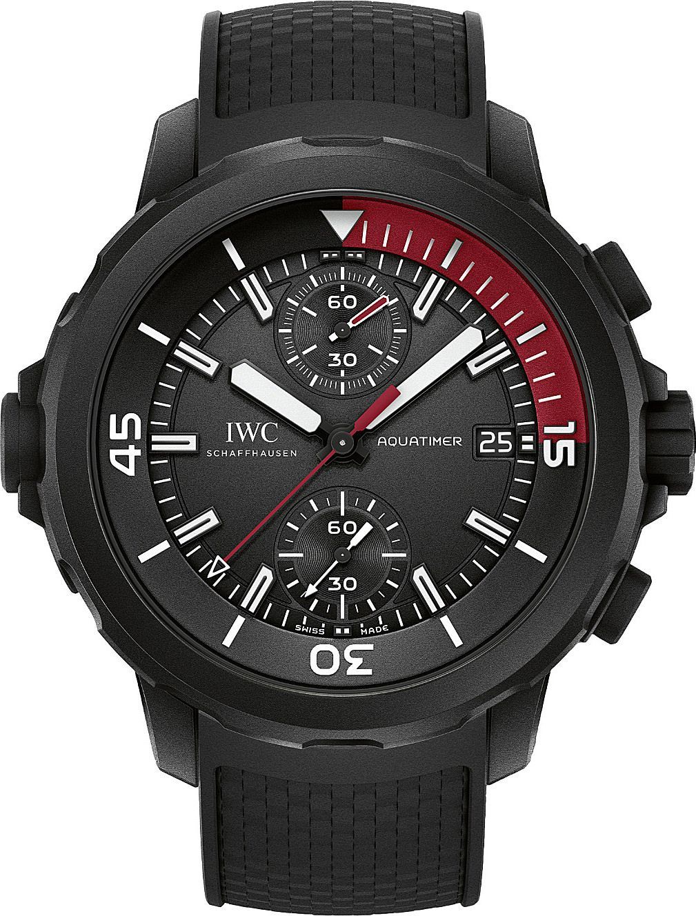 IWC Aquatimer Runabout Automatic Black Dial 46 mm Automatic Watch For Men - 1