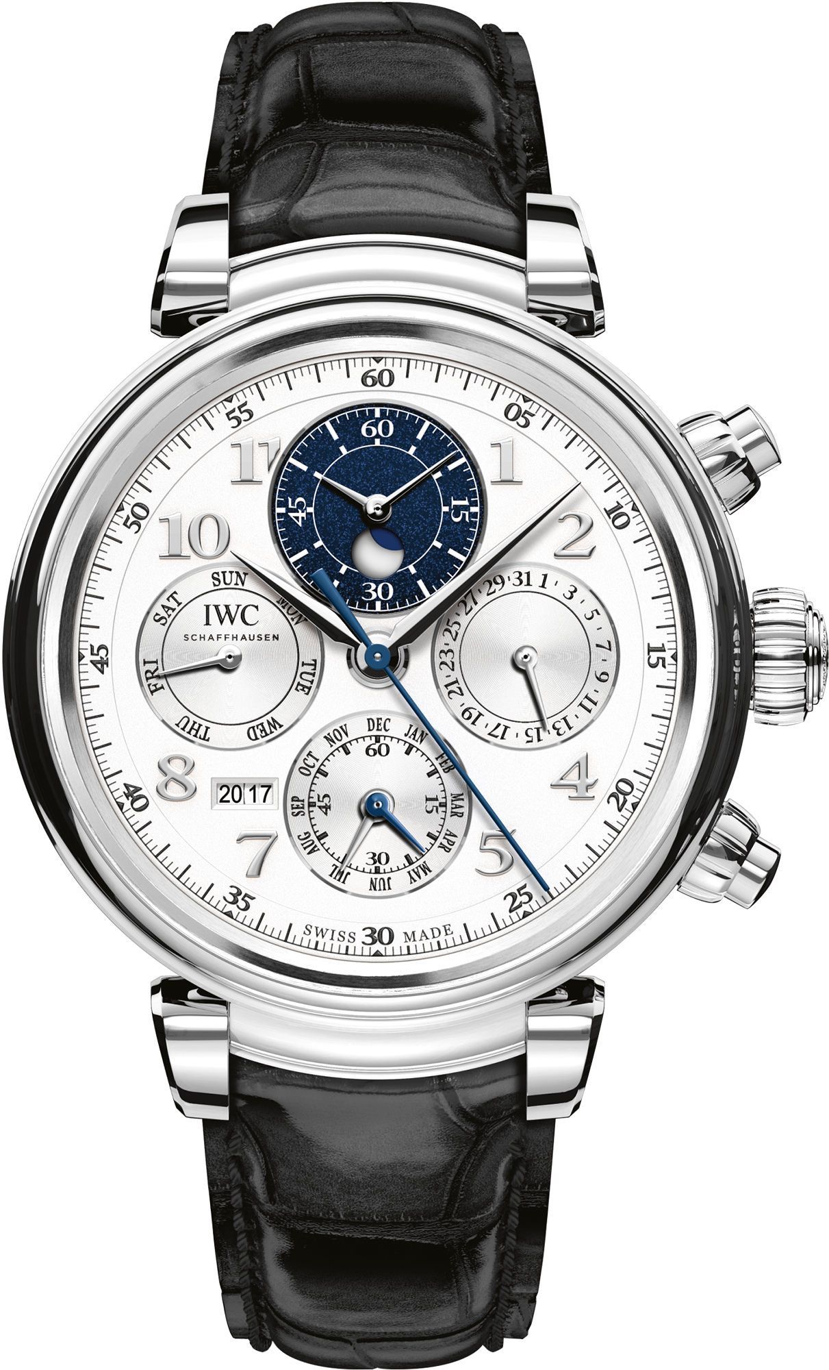 IWC Da Vinci  Silver Dial 43 mm Automatic Watch For Men - 1