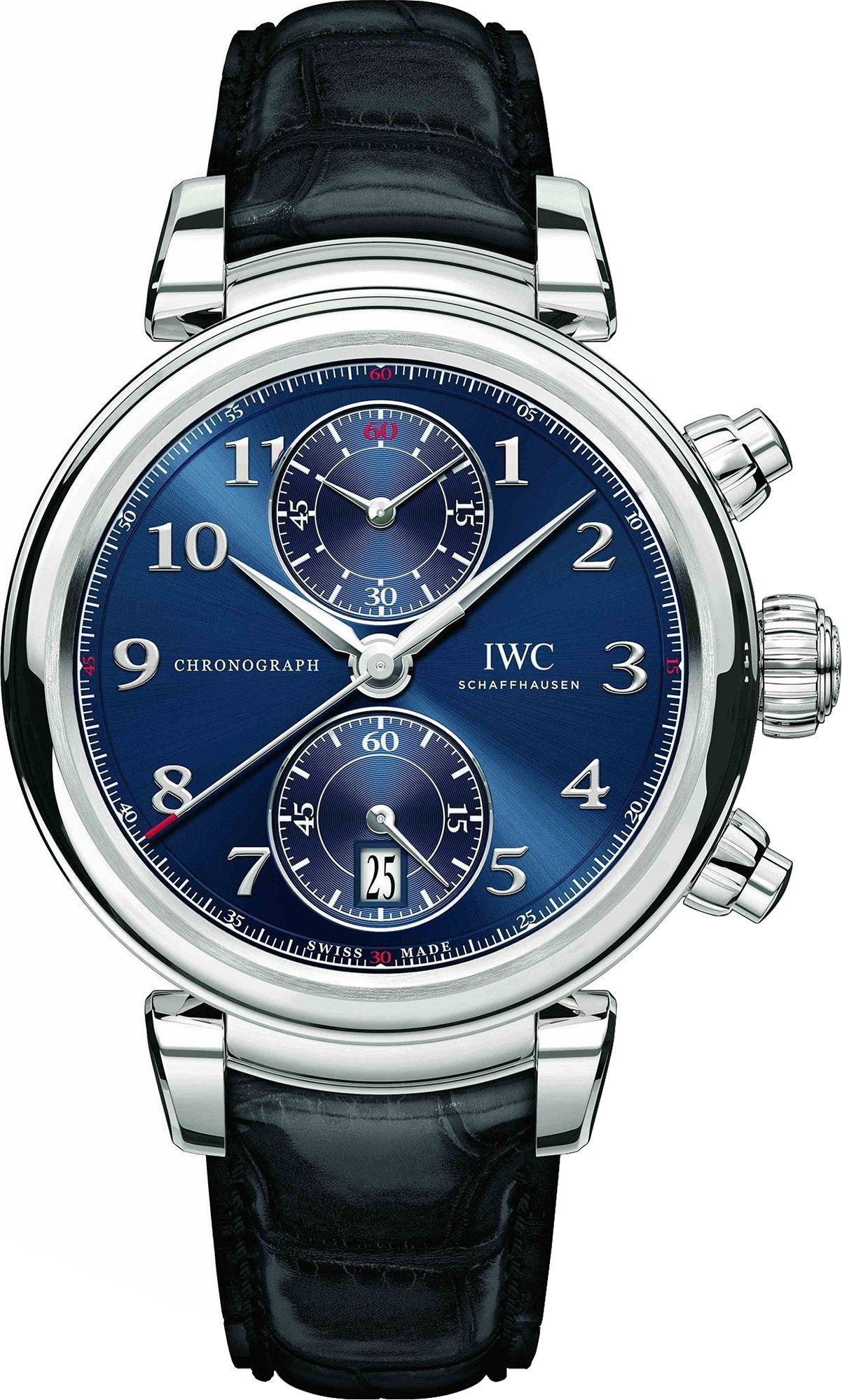 IWC Da Vinci  Blue Dial 42 mm Automatic Watch For Men - 1