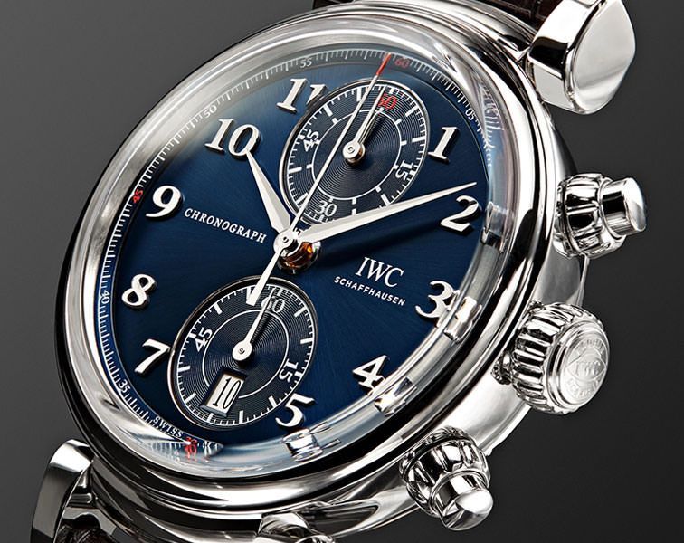 IWC Da Vinci  Blue Dial 42 mm Automatic Watch For Men - 5