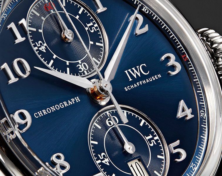 IWC Da Vinci  Blue Dial 42 mm Automatic Watch For Men - 9