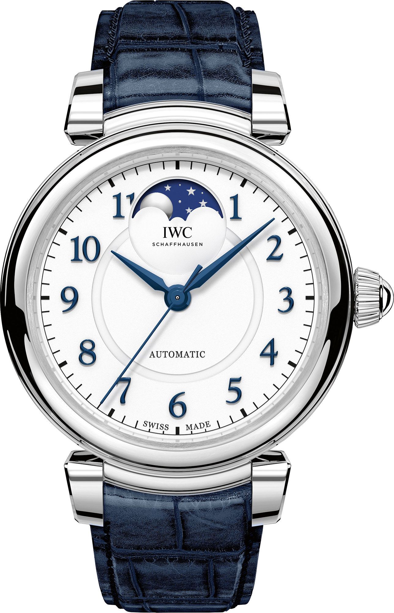 IWC Da Vinci Automatic Moonphase 36 Silver Dial 36 mm Automatic Watch For Women - 1