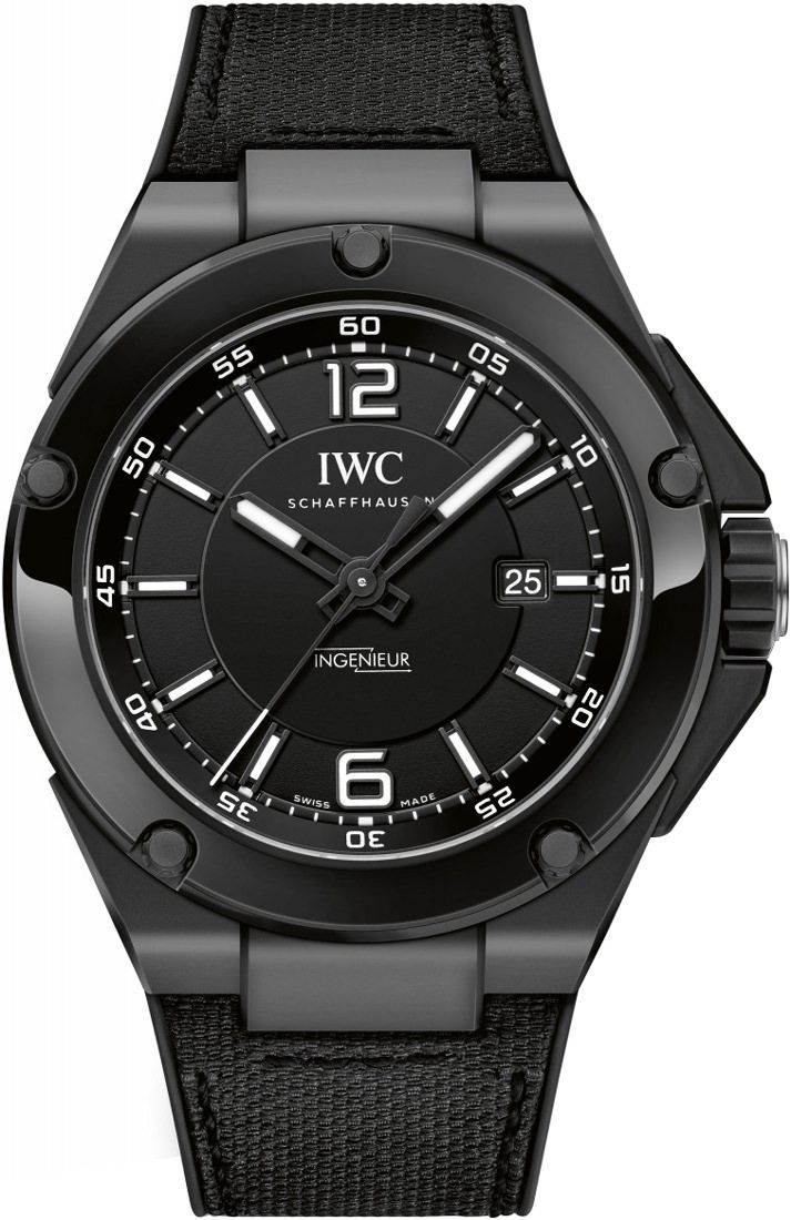 IWC Ingenieur Automatic AMG Black  Black Dial 46 mm Automatic Watch For Men - 1