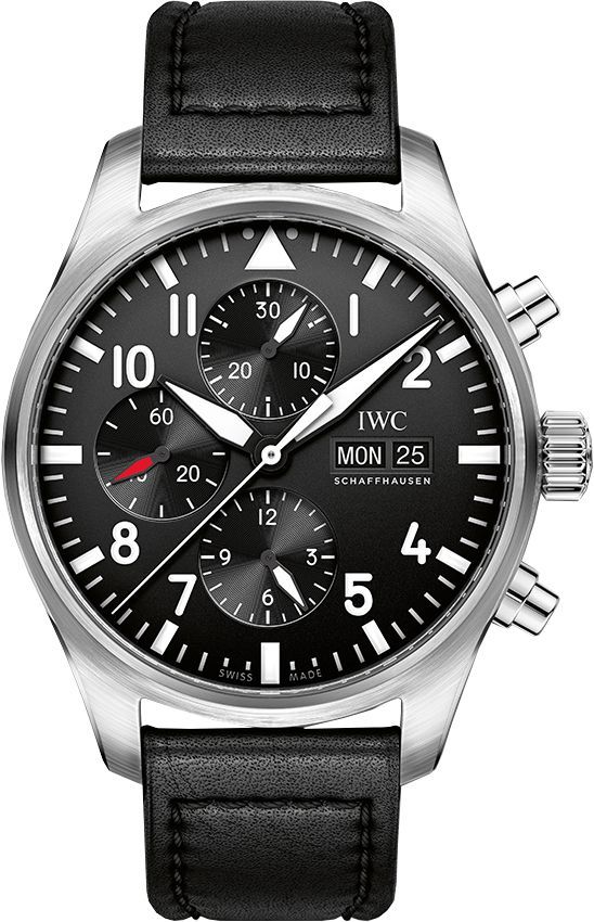 IWC Manufacture Classics 43 mm Watch in Black Dial For Men - 1
