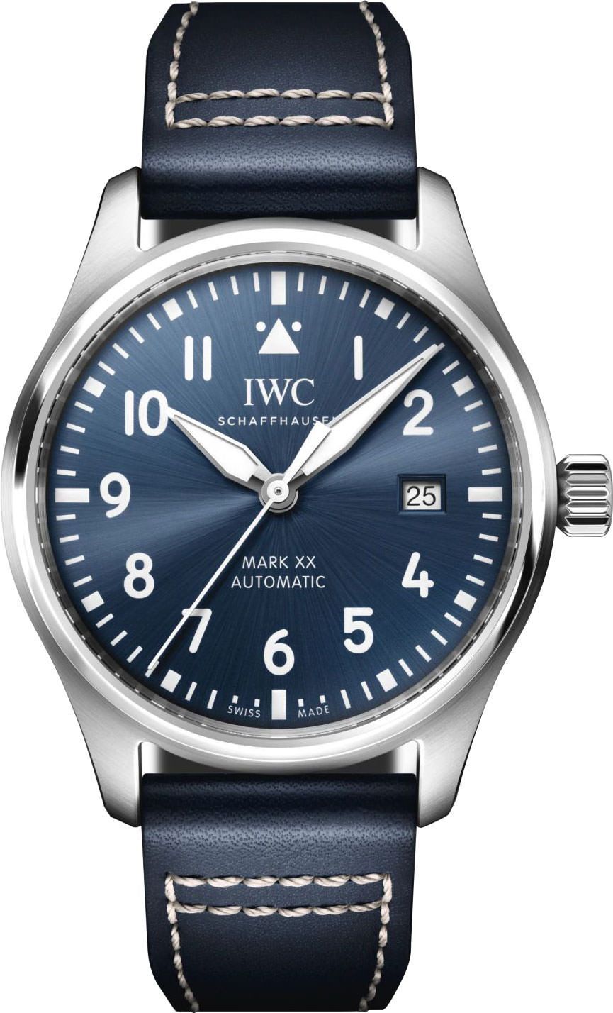 IWC Pilot’s Watches Classic Blue Dial 40 mm Automatic Watch For Men - 1
