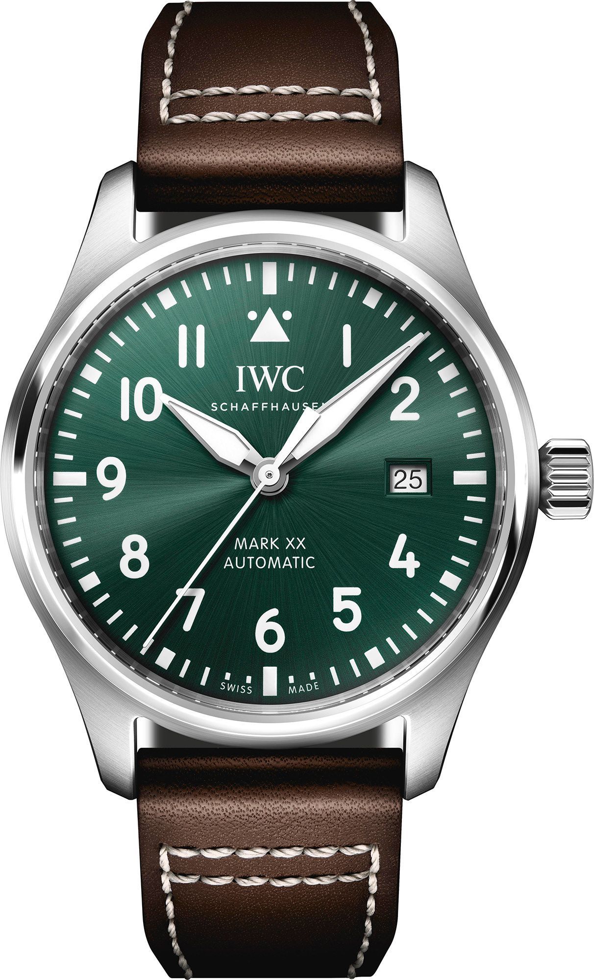 IWC Pilot’s Watches Classic Green Dial 40 mm Automatic Watch For Men - 1