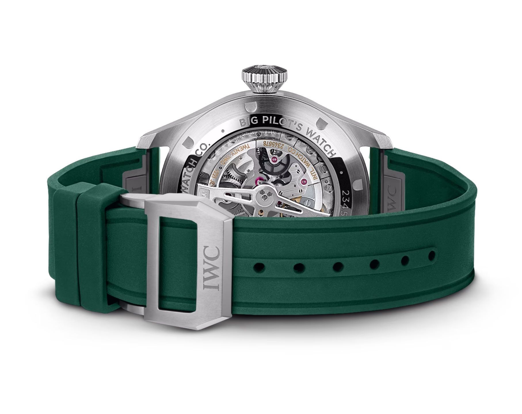 IWC Pilot’s Watches Classic Green Dial 43 mm Automatic Watch For Men - 4
