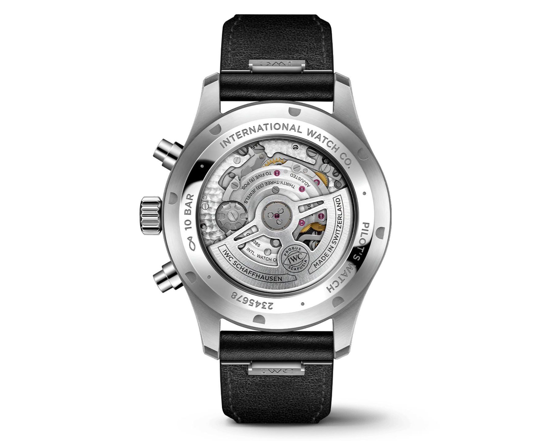 IWC Pilot’s Watches  Black Dial 43 mm Automatic Watch For Men - 3