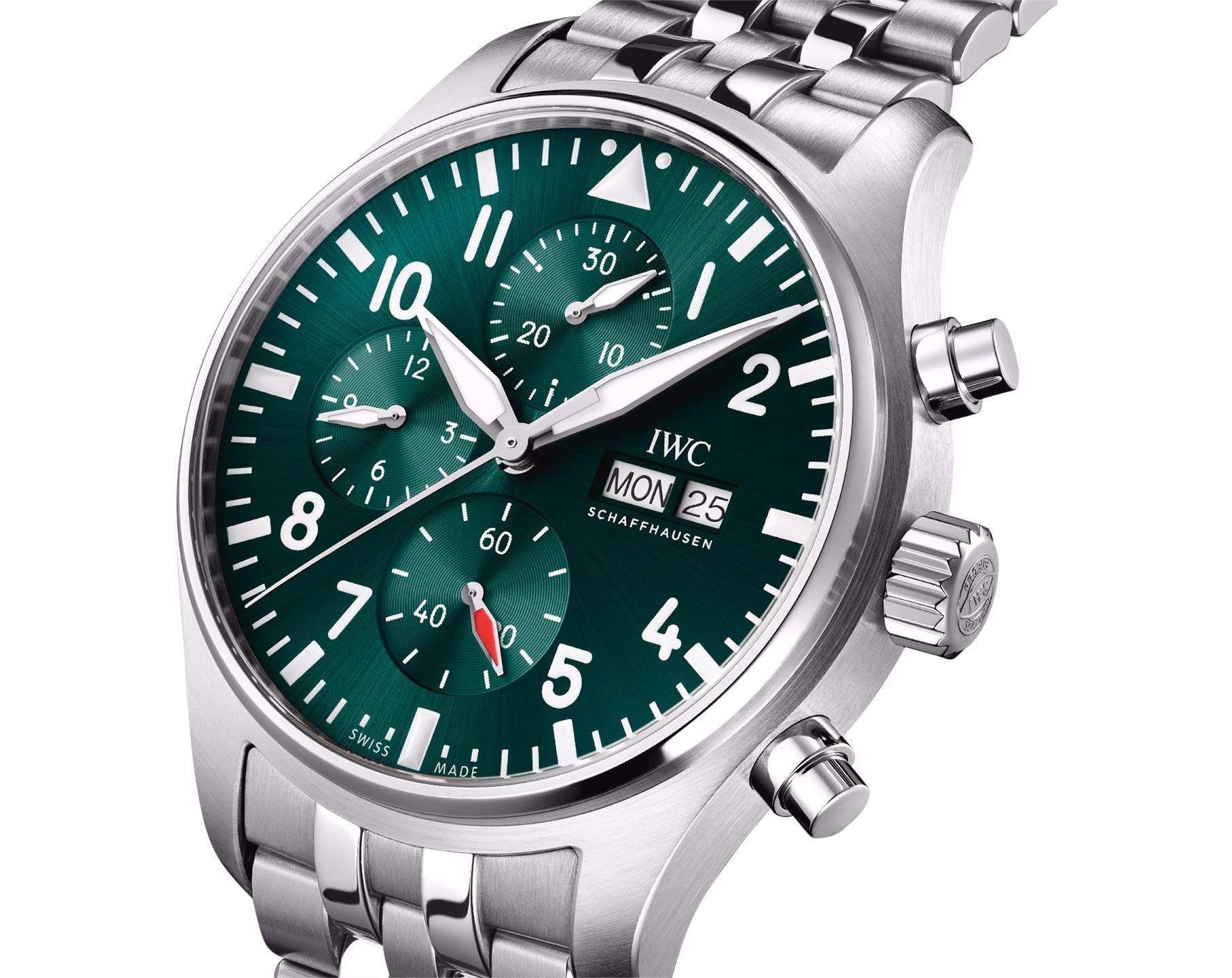 IWC Pilot’s Watches  Green Dial 43 mm Automatic Watch For Men - 6