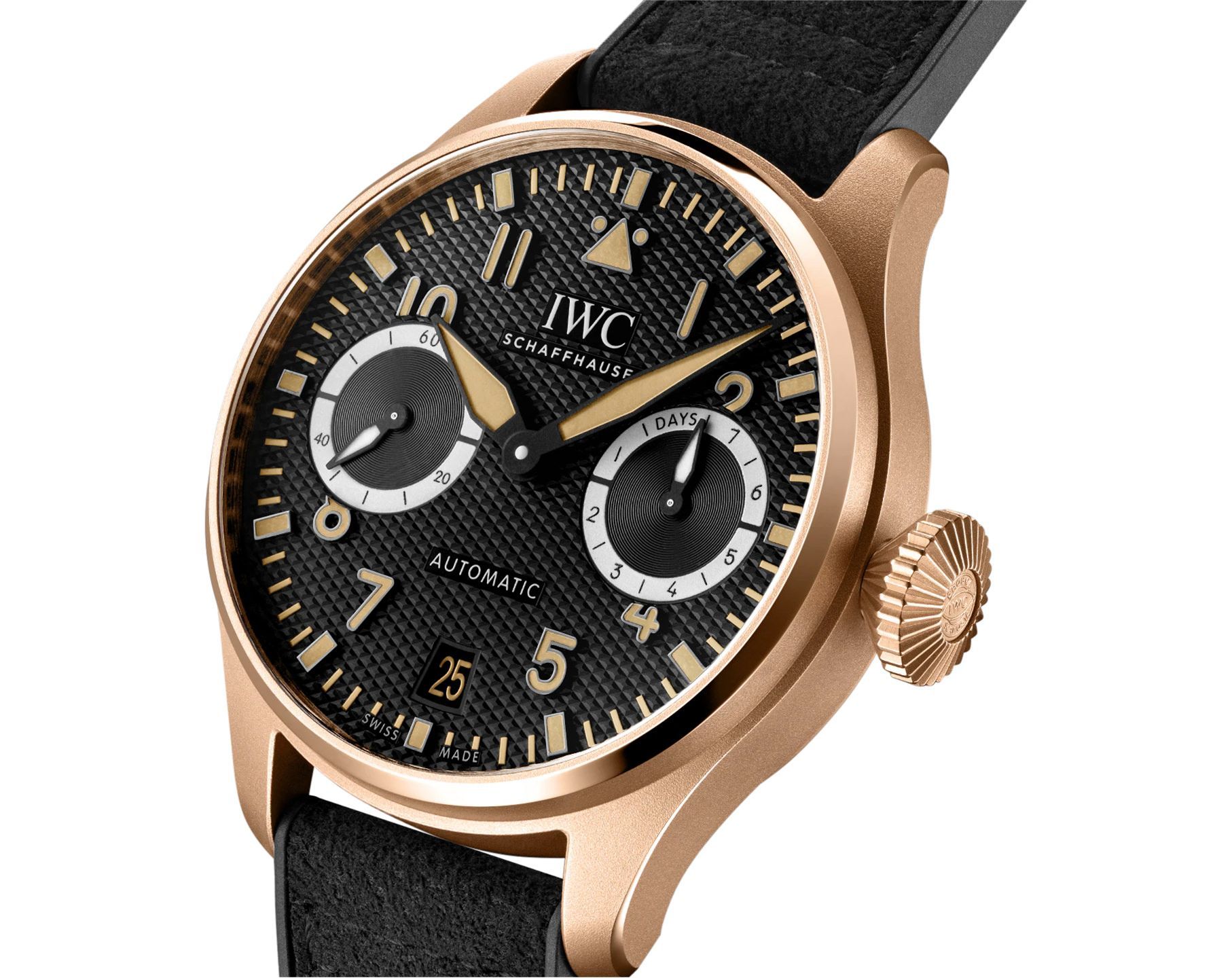 IWC Pilot’s Watches  Black Dial 46.2 mm Automatic Watch For Men - 6