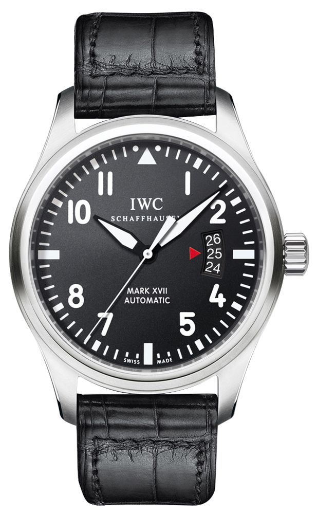 IWC Pilots  Black Dial 40 mm Automatic Watch For Men - 1