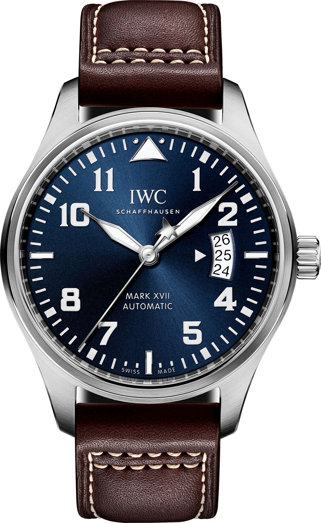 IWC Mark Xvii Edition-Le Petit Prince 41 mm Watch in Blue Dial For Men - 1