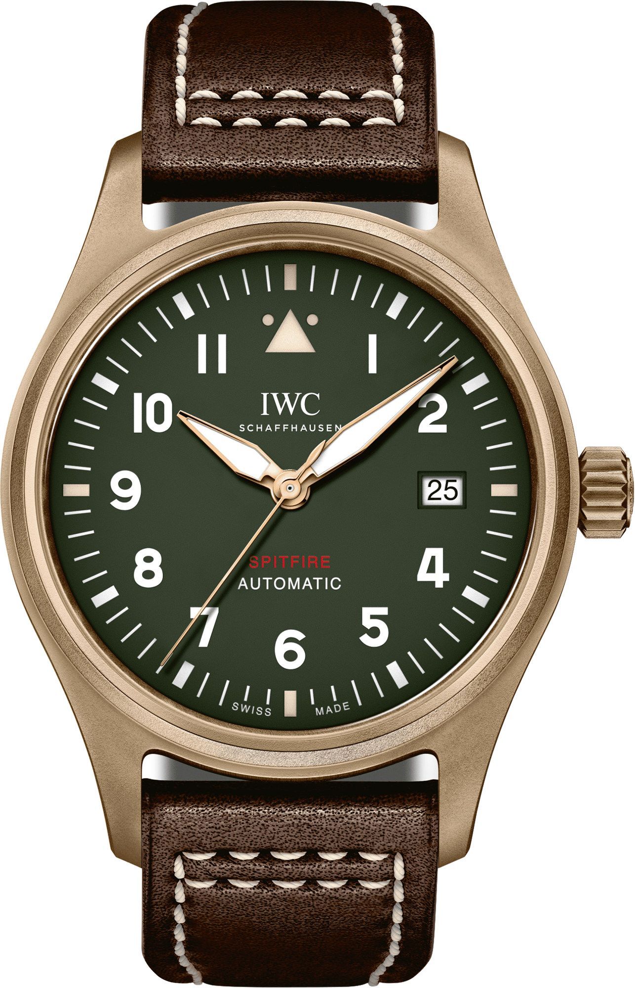 IWC Pilot’s Watches Classic Green Dial 39 mm Automatic Watch For Men - 1