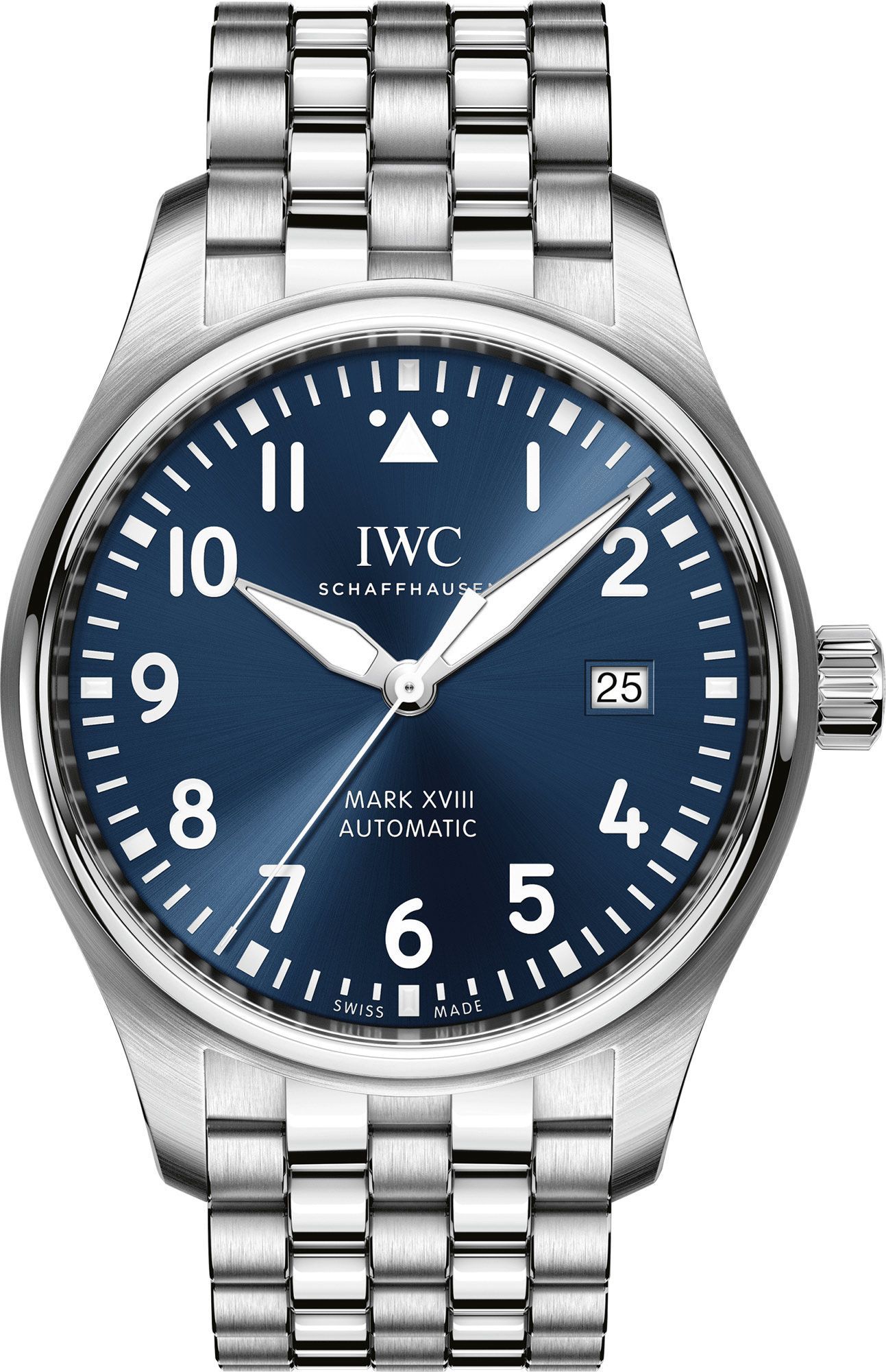 IWC Pilot’s Watches Antoine De Saint Exupery Blue Dial 40 mm Automatic Watch For Men - 1