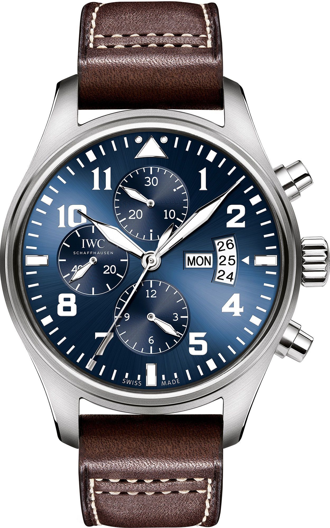 IWC Pilots Supermarine Chrono Blue Dial 43 mm Automatic Watch For Men - 1