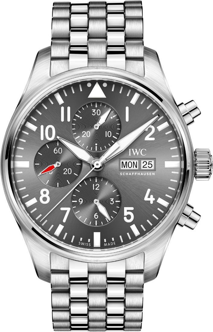 IWC Pilots Spitfire Grey Dial 43 mm Automatic Watch For Men - 1