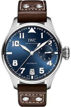 IWC Pilots  Blue Dial 46 mm Mechanical Watch For Men - 1