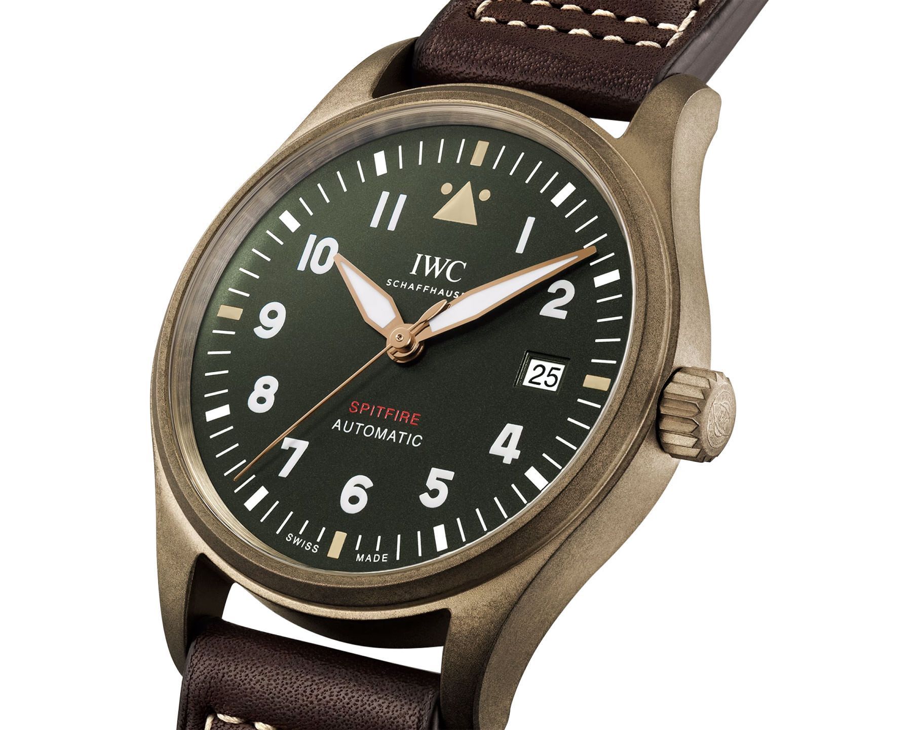 IWC Pilot’s Watches Classic Green Dial 39 mm Automatic Watch For Men - 2